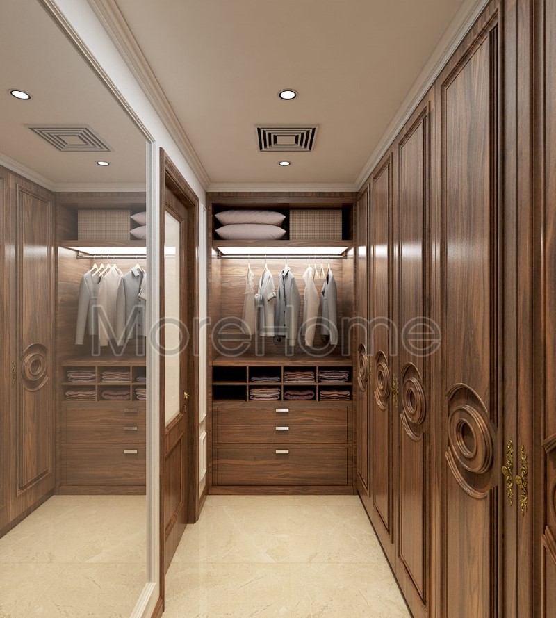 thiết kế biệt thự gỗ óc chó Nguyễn Duy Trinh